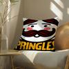 Classic Personality P-Pringles Pillow Case Pattern Printed Pillowcase For Living Room Sofa Cushion Cover & Bedroom Decor