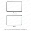 For Tesla Model 3 Y Silicone Protective Frame Edge Cover 15.4'' 16'' Central Control Navigation Screen Protector Trim