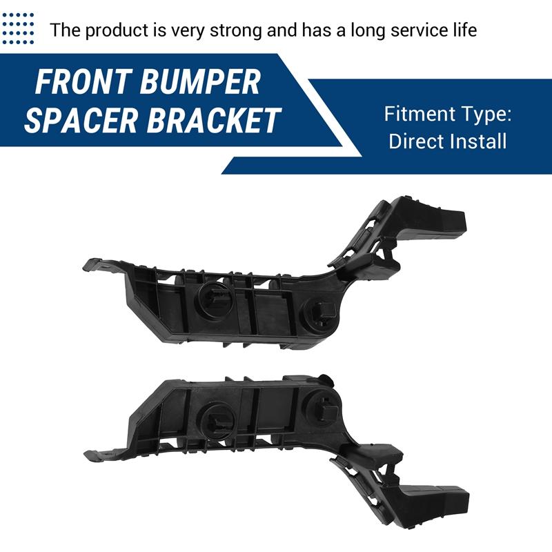 For Honda Accord ACURA TSX 2004-2008 Left+Right Front Bumper Spacer Bracket air256