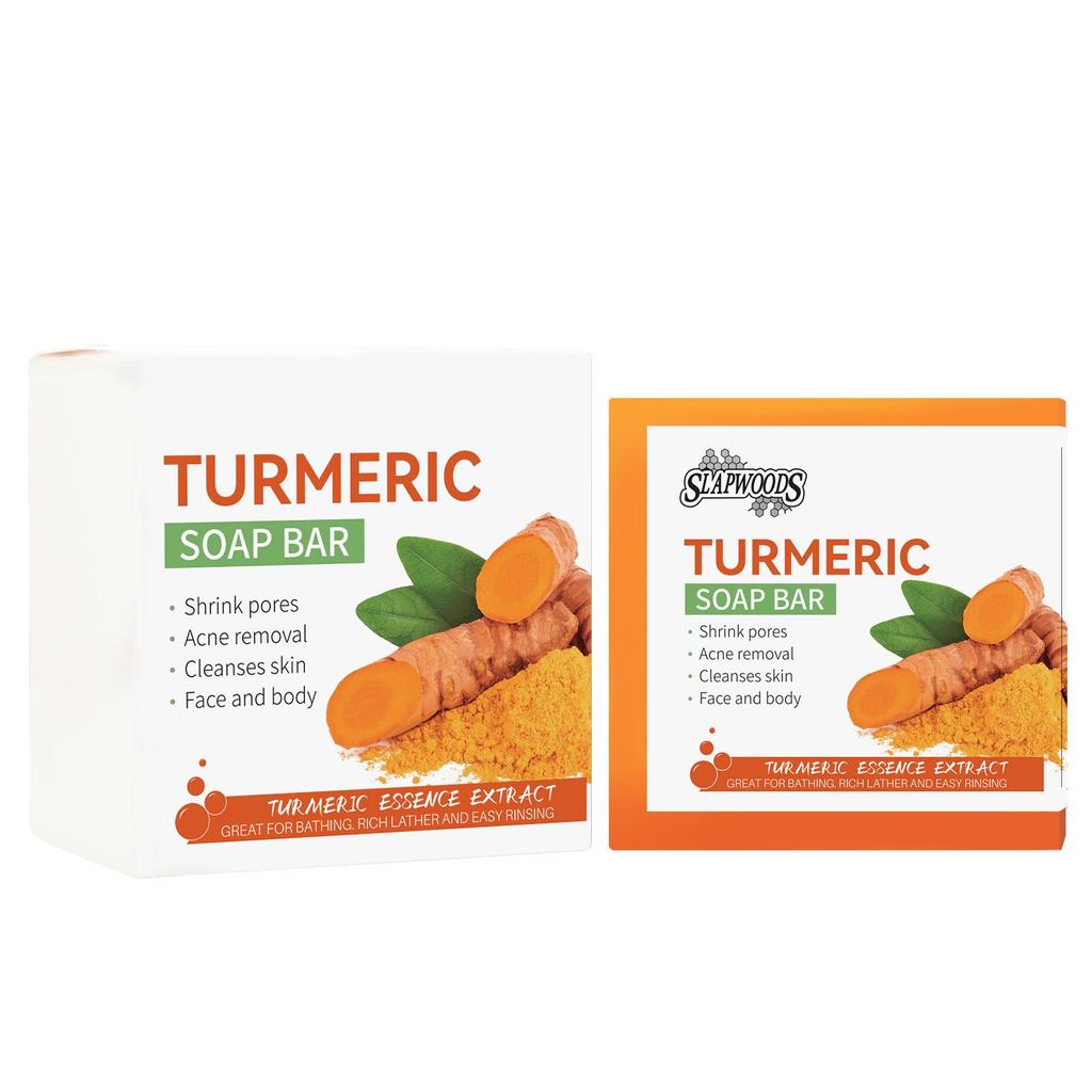 Kurkuma i Kwas Kojowy Ręcznie Robione Mydło do Twarzy i Ciała