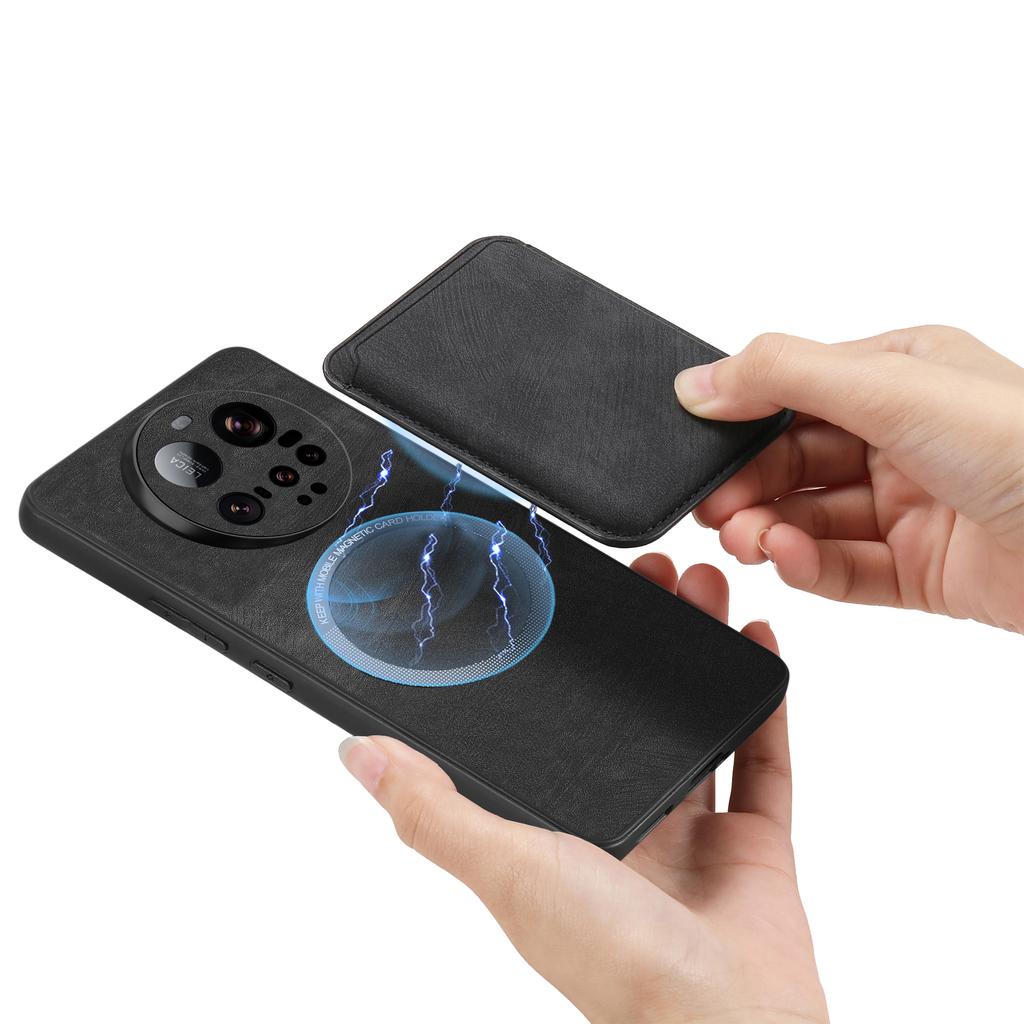 For Xiaomi 15 Ultra Magnetic Case Leather Back Cover with Detachable Card Holder
