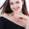 Ki0078 Trendy Zircon Small Set Earrings Pendant Ring Women'S Jewelry