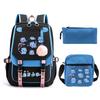 Animation Cartoon Peripheral Printing Children'S Backpack Campus Large Capacity Primary And Secondary School Students Schoolbag Three-Piece Set