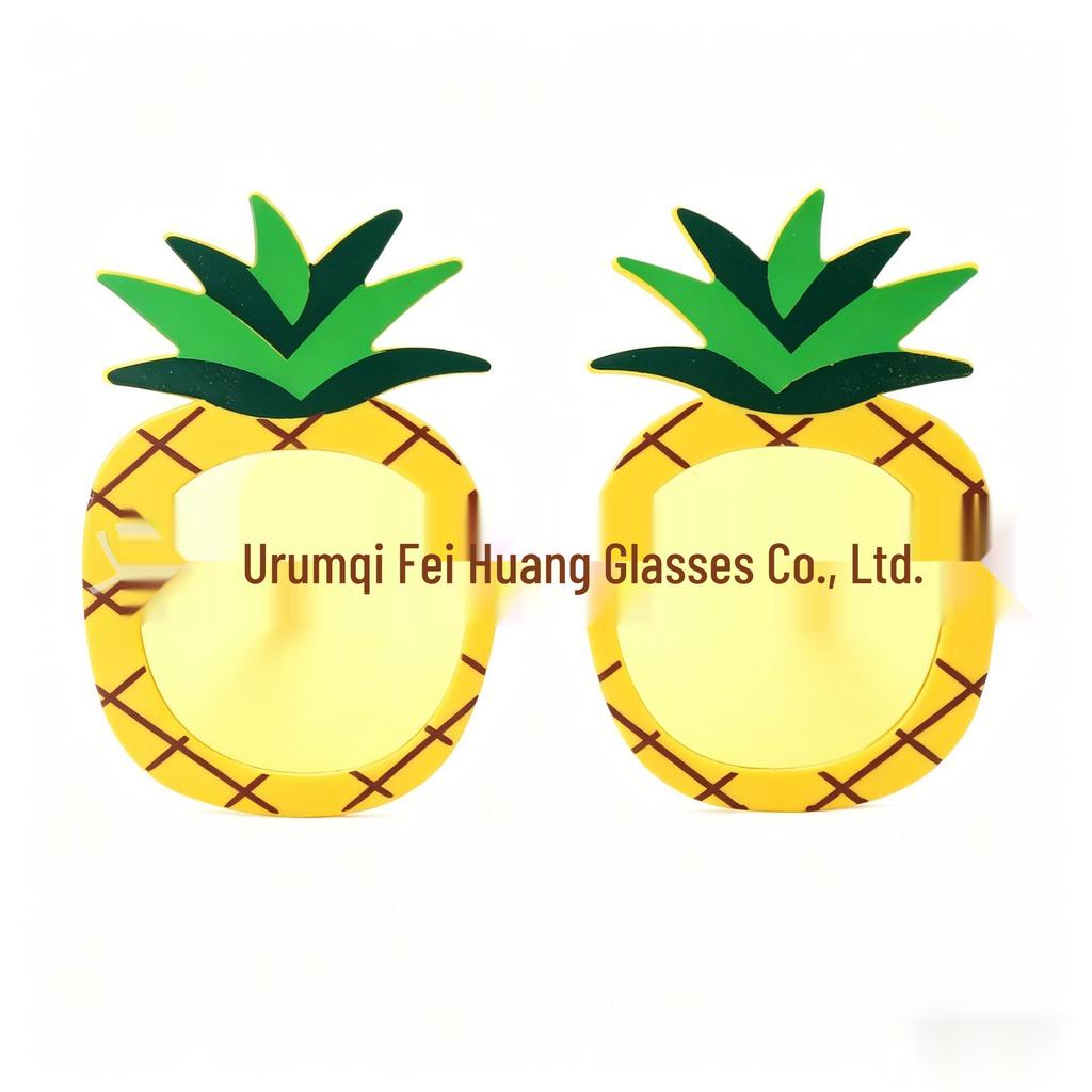 Hawaiian Beach Party Glasses: Coconut Tree, Flamingo, Parrot, Ice Cream, Flower & Wine Glass Fun