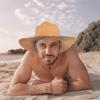Herren Breiter Rand Stroh-Sonnenhut Khaki Schlapp faltbar Leicht atmungsaktiv Strand Wandern Garten Rennsporttag Mütze Breiter Rand Hut