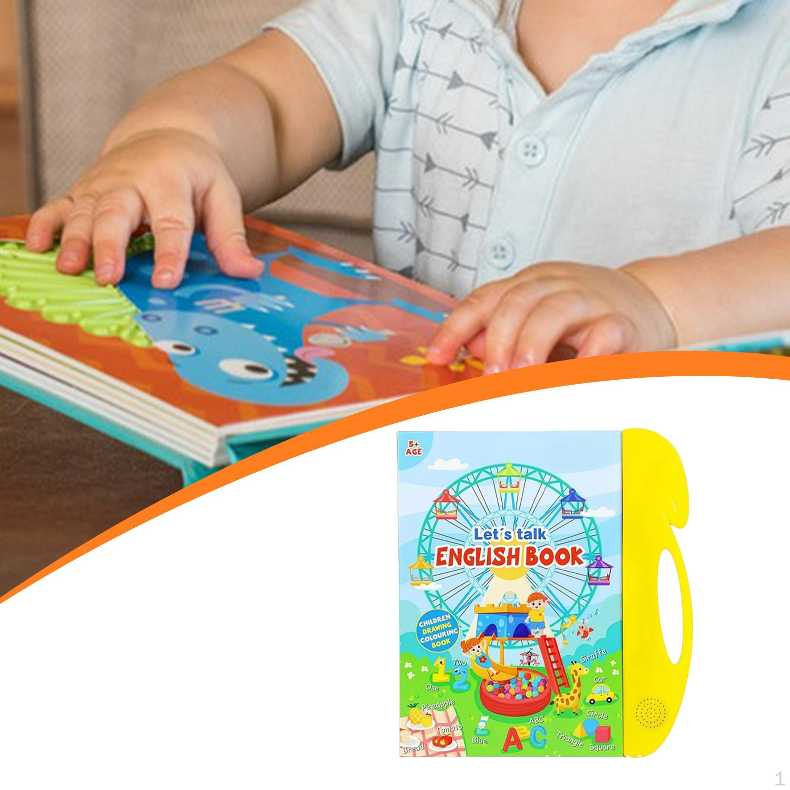 

Книжка со звуками английских слов Моя первая игрушка Раннее обучение Веселая игра Интерактивные звуки