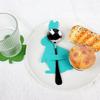 12pcs Cartoon Easter Fork Bag Non-Woven Fabric Cutlery Sleeve Bags Cute Cutlery Bags  Wedding