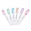 Outline Markers 6 Colors 6 Different Curves Shapes Smoothing Writing Large Capacity Outline Pens