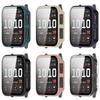 Pret skrāpējumiem ekrāna aizsargs PC+rūdīta vāciņa apvalks Garmin Venu X1 viedpulksteņa piederumi