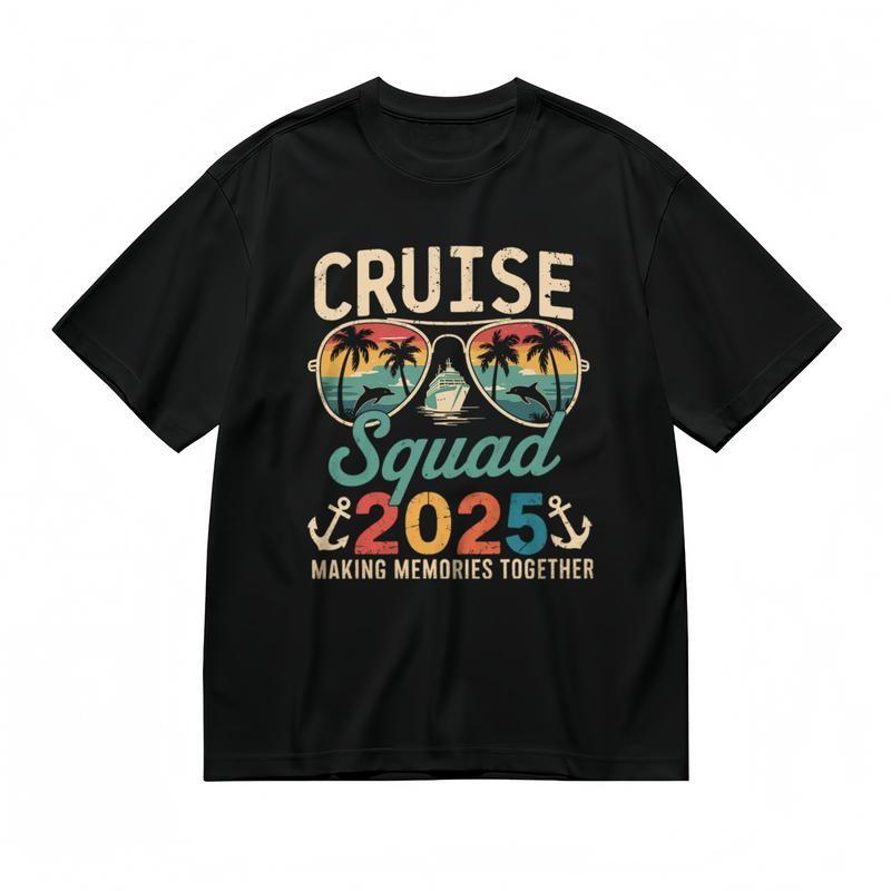 

Men s Breathable Classic T-Shirt Anchor Design Making Memories Together Tee 4XL