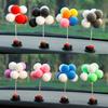 Internet Celebrity Car Interior Perfume Cartoon Ornaments: Cute Confession Balloons for Center Console Decor