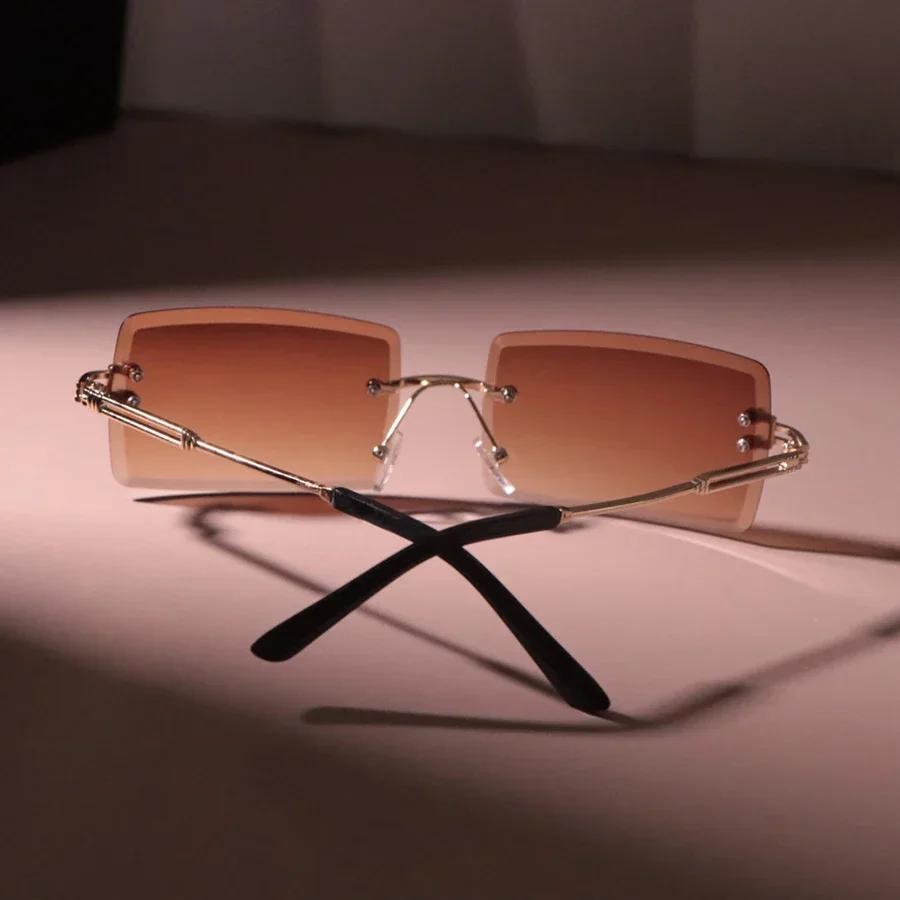 Vintage Cat Eye Solglasögon Dam Herr Klassisk Mode Märke Designer Damglasögon Unisex