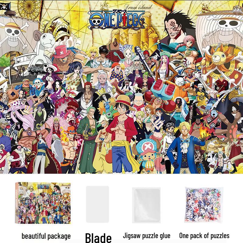 1,000-Piece Cute Healing Jigsaw Puzzle: Adult High-Difficulty Decompression Toy, Educational Gift for Girls