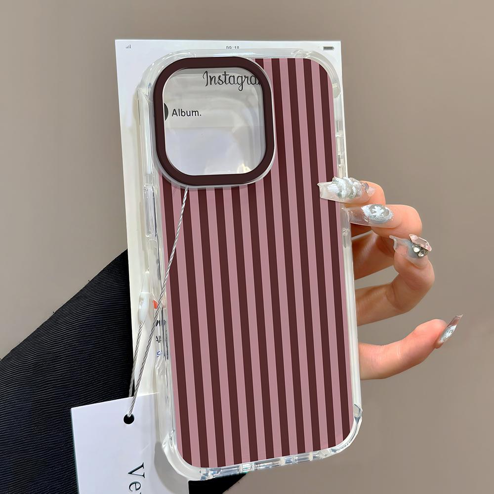 luxury Ins Brown Red Polka Dots Phone Case for Xiaomi Redmi Note 13 12 11 Pro Plus 4G 5G 13C 12C 10 10C 9 9A 9C Back Cover