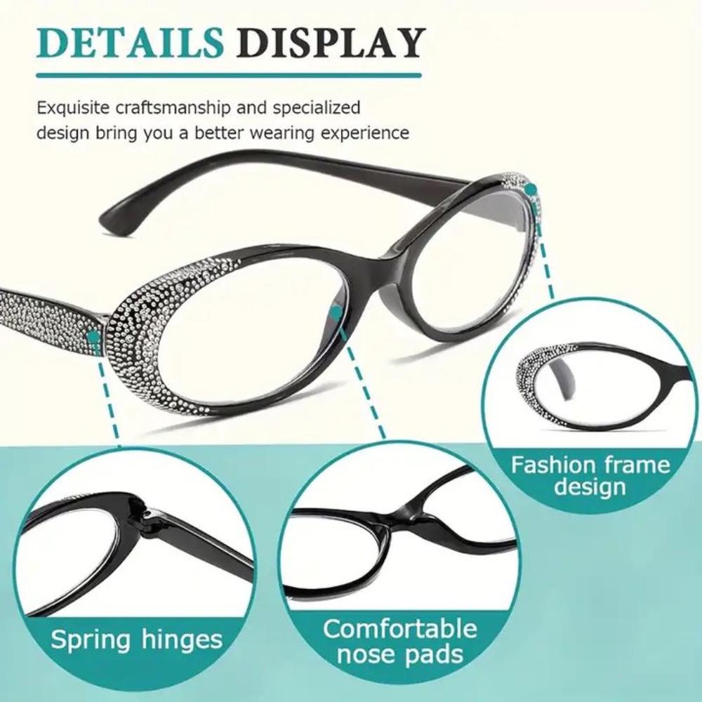 Lightweight Farsightedness Reading Glasses Vision Care Far Sight Eyeglasses  Business
