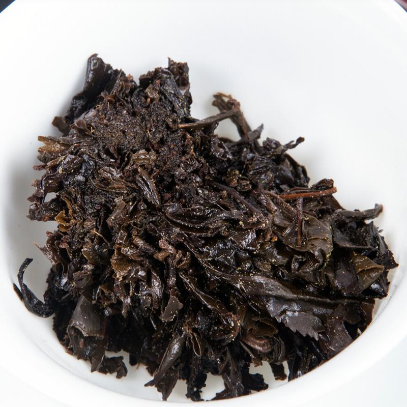 Hunan Anhua BaiLiang Cha Bing Bai Liang Tè scuro fiore dorato Tè Hua Juan 120g