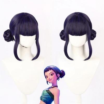 Kpop Hunters Zoey Cosplay Wig Halloween Party Demon Accessory Hunters Costumes Props Carnival Fancy Dress Up