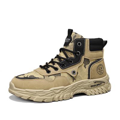 Fashion Men's Fall New High-top Shoes Increase Boots Sneakers Men's Cargo Casual Short Boots Outdoor Boots H502