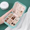 Compact Jewelry Storage Box for Earrings, Necklaces, and Rings: Small, Elegant, Mini Home Accessories Organizer