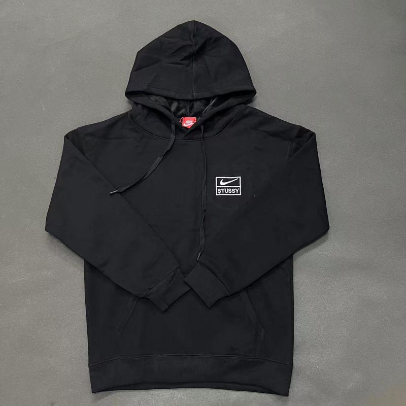 Stüssy ACG Autumn/Winter Plus Velvet Embroidered Hoodie Jacket
