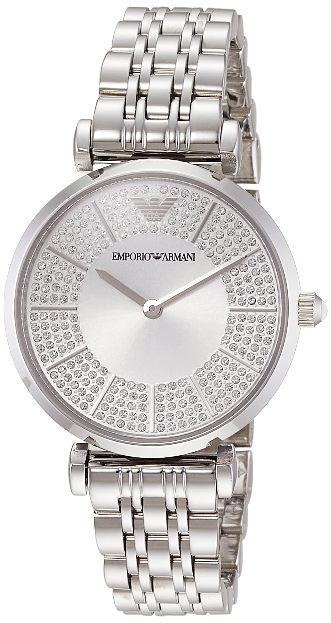 

Годинник GIANNI AR11445 срібний [Emporio Armani] T-BAR жіночий срібний