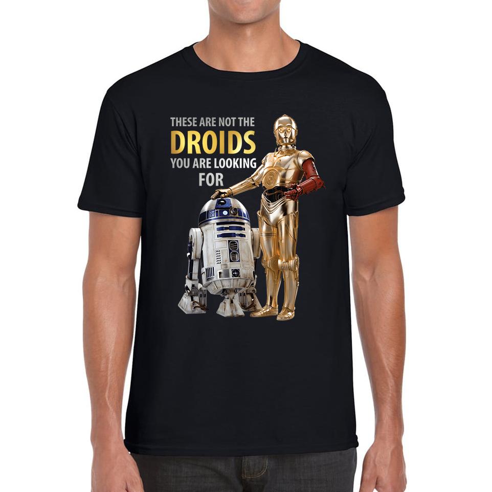 These aren t The Droids Unisex Mens T Shirt Womens Tops Tees XL