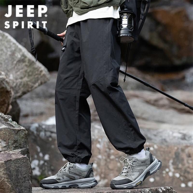 JEEP SPIRIT Men's Autumn/Winter Workwear Jogger Pants