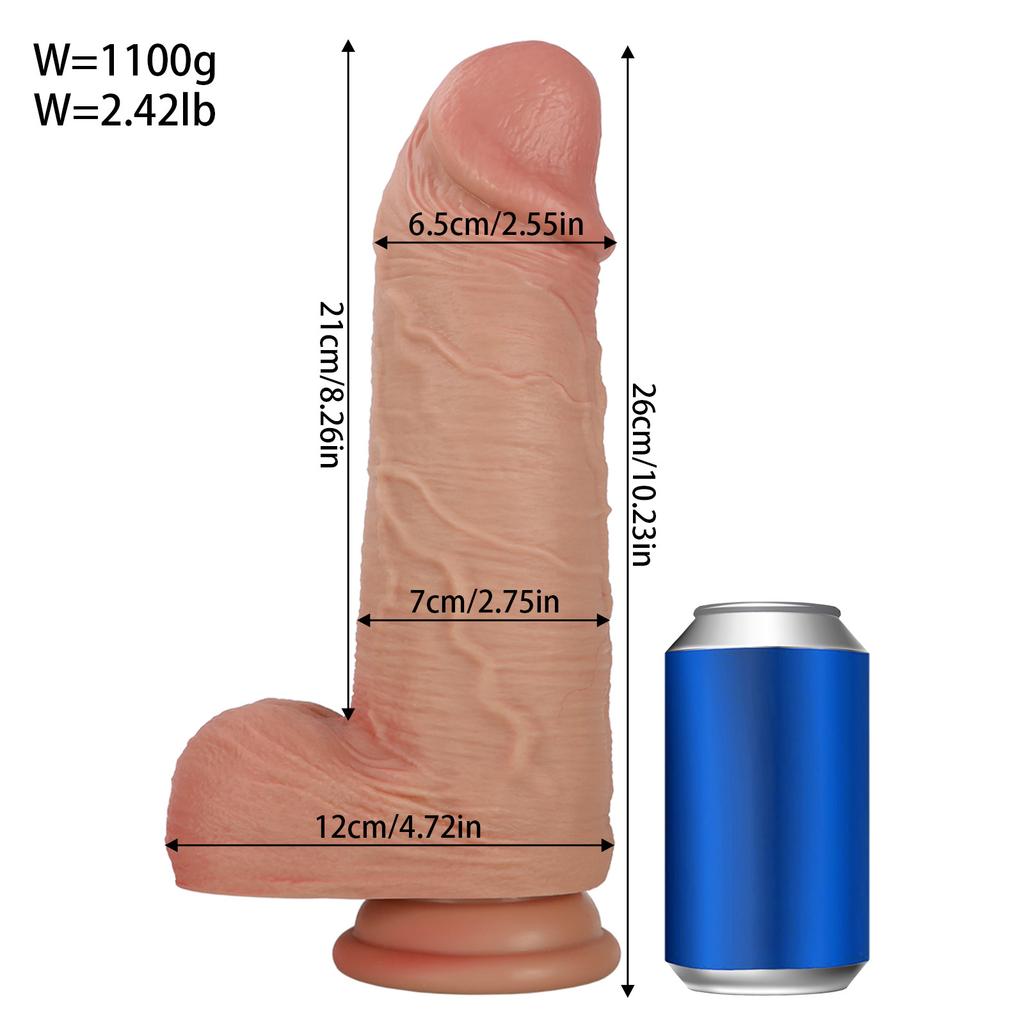 Silicone Anal Plug Dildo Masturbator Sex Toy Huge Fisting BDSM Strap on Penis Realistic Big Dick