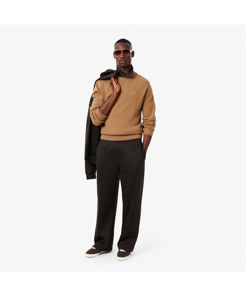 LACOSTE Men'S Wool Crew Neck Sweater Ah2916-55N Tuy