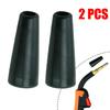 2 boquillas sin gas compatibles con soldadora de alambre con núcleo fundente Century FC90 K3493-1