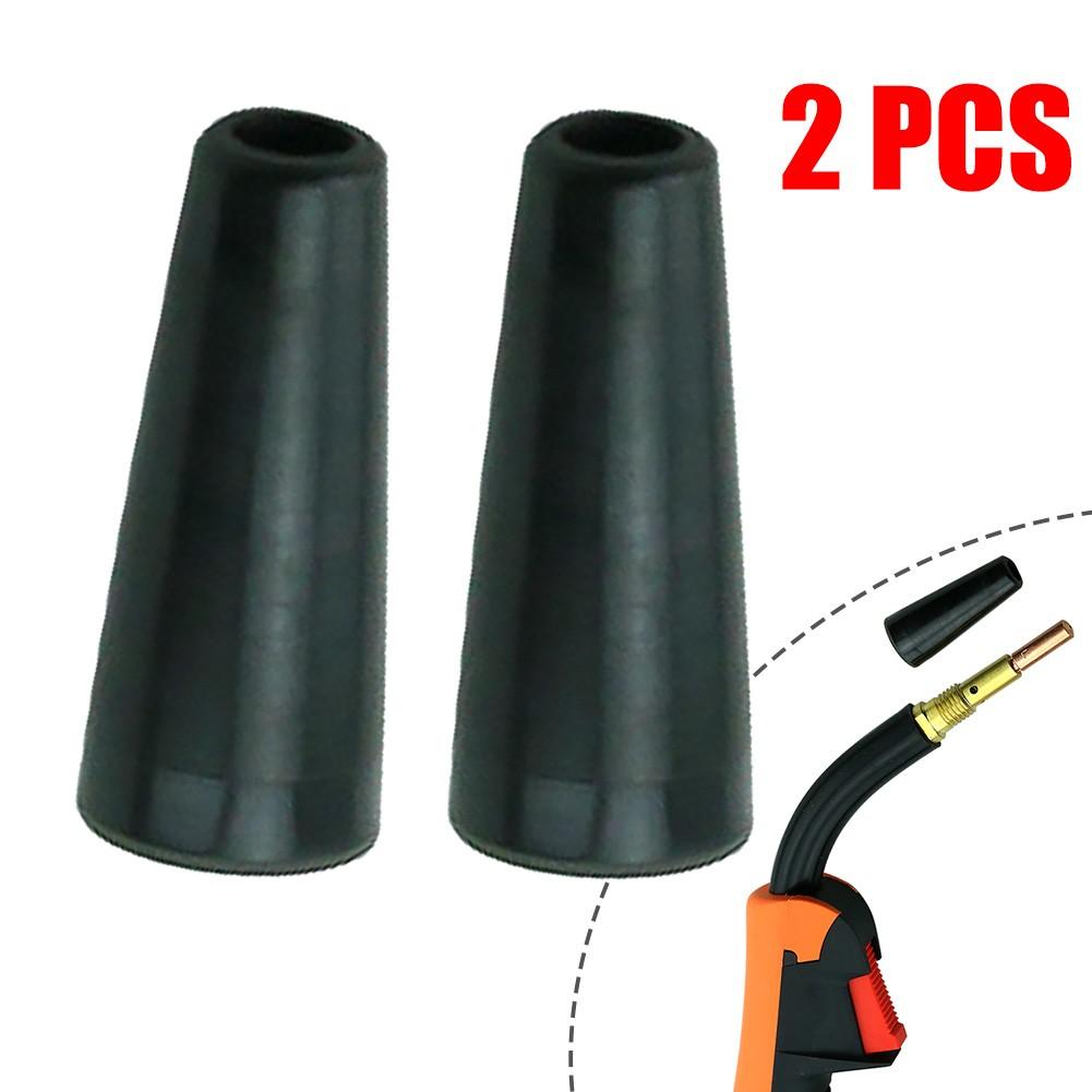 2 boquillas sin gas compatibles con soldadora de alambre con núcleo fundente Century FC90 K3493-1