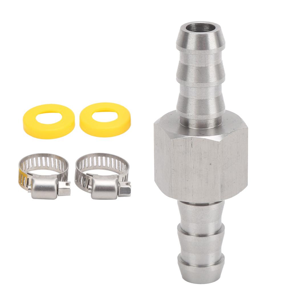 Fuel Pressure Sensor TFitting Adapter Fit for 3/8  Car Quick Connection Fittings
