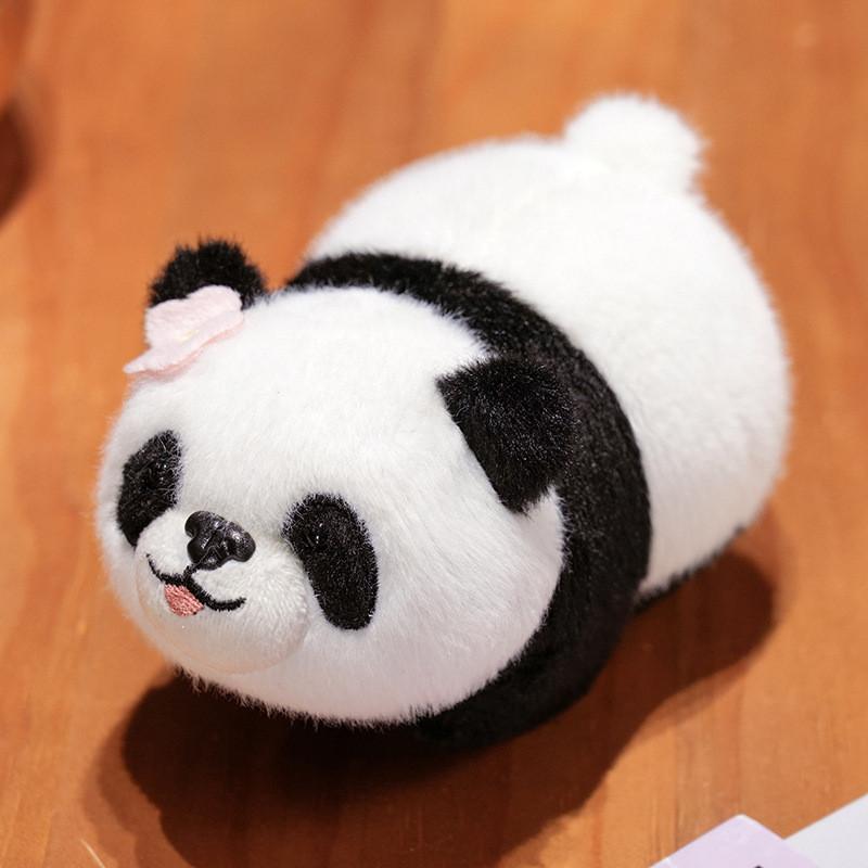 Panda Simulation Cute Clap Hand Circle Plush Toy Cartoon Girl Children Gift Doll