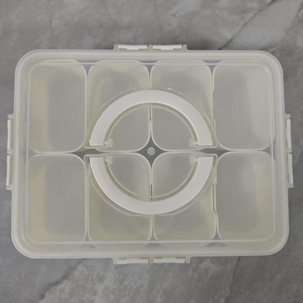 Outdoor Fresh-Keeping Picnic Basket: Food-Grade, Sealed, Transparent Storage Box