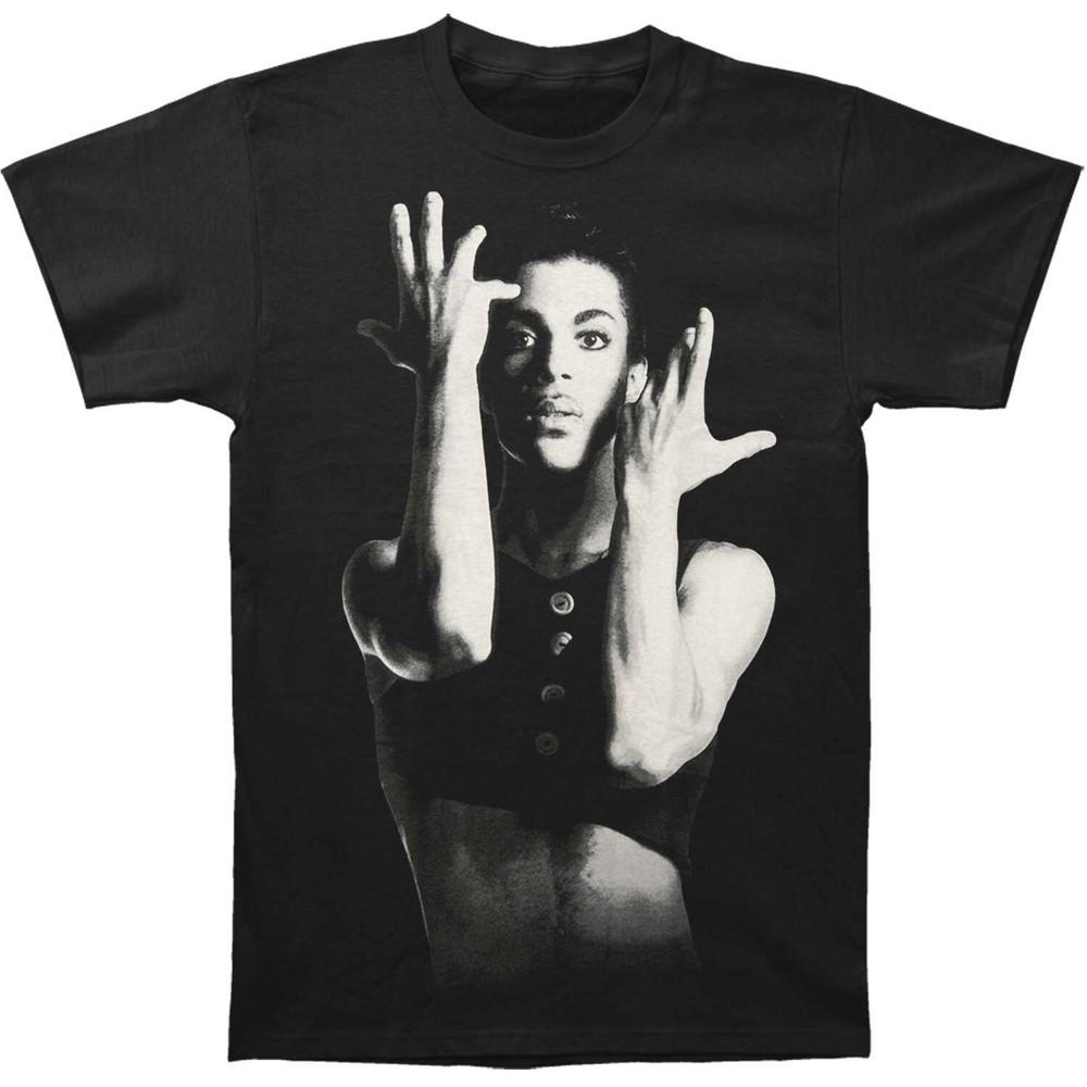 Prince Men s Parade Photo T-shirt Black Unisex T-Shirt XXXXL