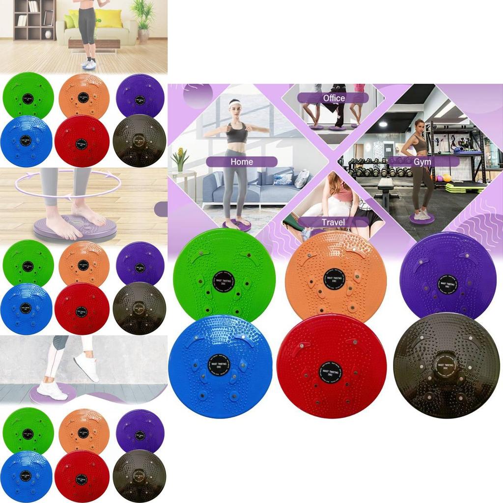 Colorful Magnetic Twist Waist Disc For Fitness Body Sculpting And Outdoor Exercise