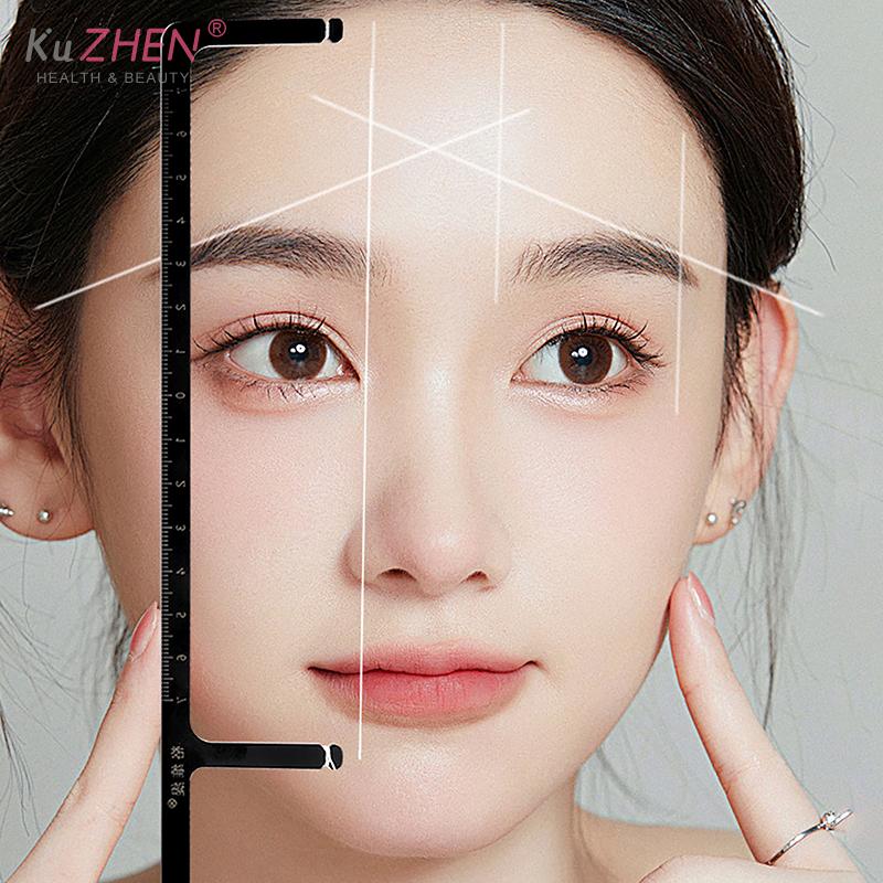 1pcs Eyebrow Mapping Ruler Positioning Ruler Eyebrow Tattoo Line Drawing Auxiliary Tool Permanent Line Ruler Makeup Accessories