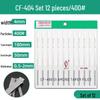 Diamond Electroplated Alloy File Set CF-400 with Carborundum - Free Shipping