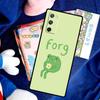 Cute Cartoon Frog Case For Samsung Galaxy S26 Ultra S25 S23 S22 S21 S24 Ultra S10 S20 Plus S25 FE Cover Funda