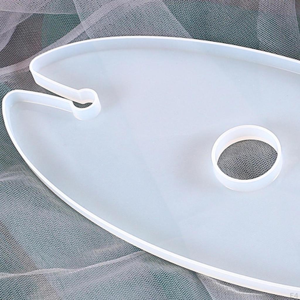 Glasses Holder , Irregular Silicone Agate Epoxy Resin Casting for DIY Craft, Storage Hanger,