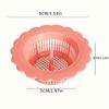 1pcs Durable Plastic Sink Strainer Kitchen Sink Filter Kitchen Bathroom Tools Perfect For Kitchen Bathroom Sinks