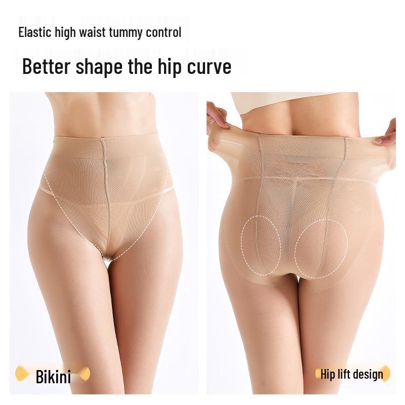 Women's Anti-Snag Flesh-Colored Stockings: Adjustable, Wear-Resistant, Sexy Black Silk & Natural Nude Pantyhose