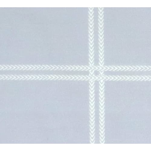 CAMEL PALMS Made in Japan 100% Cotton Pillowcase, Zipper Closure, Thick Fabric, 43 x 63cm, Check Pattern, Gray