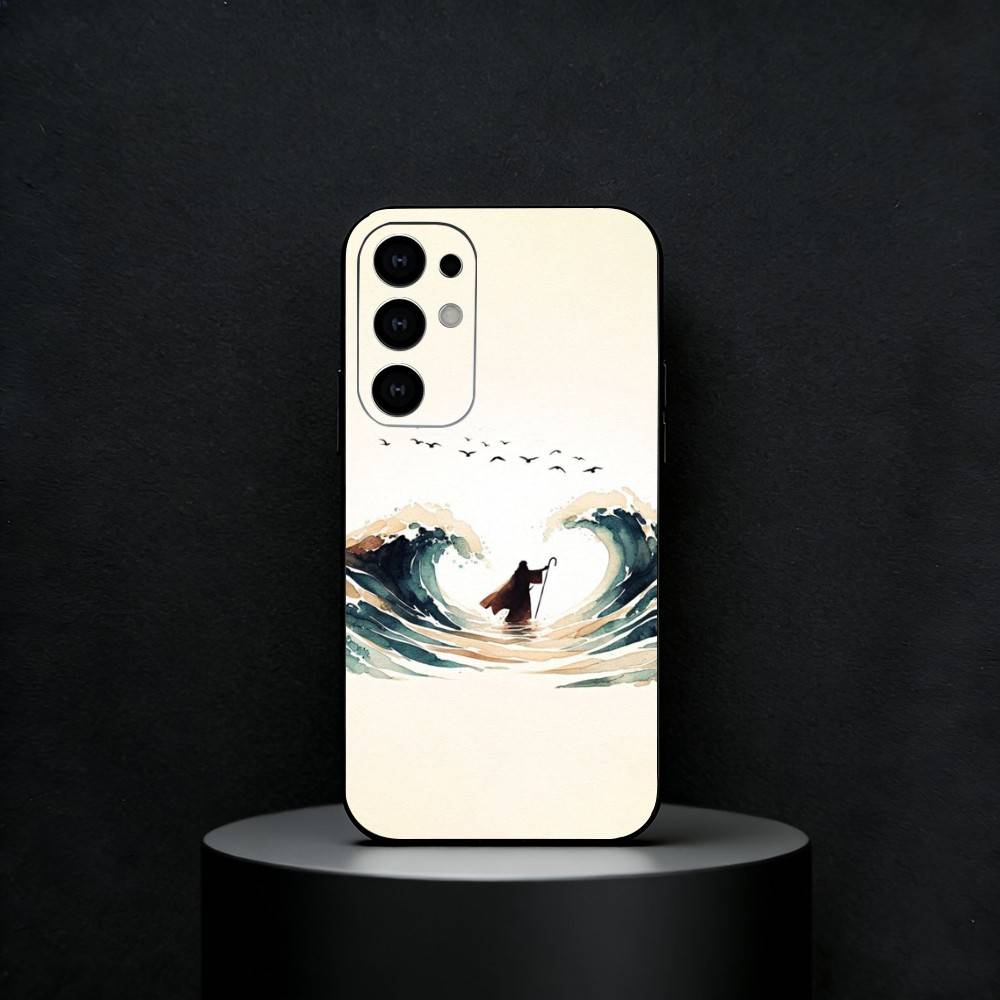 Isaiah Jeremiah Psalm Jesus Bible Phone Case For Samsung S25,24,23,22,30,21,10,9,Ultra,Plus,FE 5G Black Soft Case