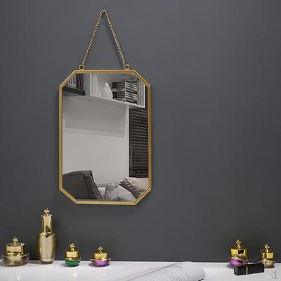 Chic Gold Chain Hanging Mirror for Modern Home Decor