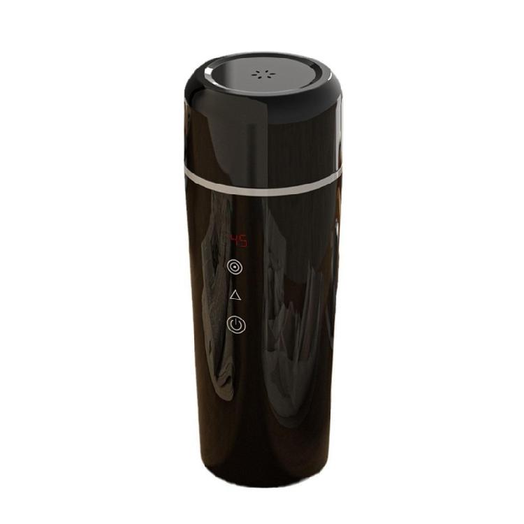 Intelligent  Car Kettle with concealed  Charging Port Travel Electric Kettle with LED Display for Quick Boiling & Mixing Drinks