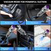 High Capacity Rechargeable Wireless Car Vacuum With Rotational Airflows Cyclonic System Quick Charge 3Hrs Deep Cleaning