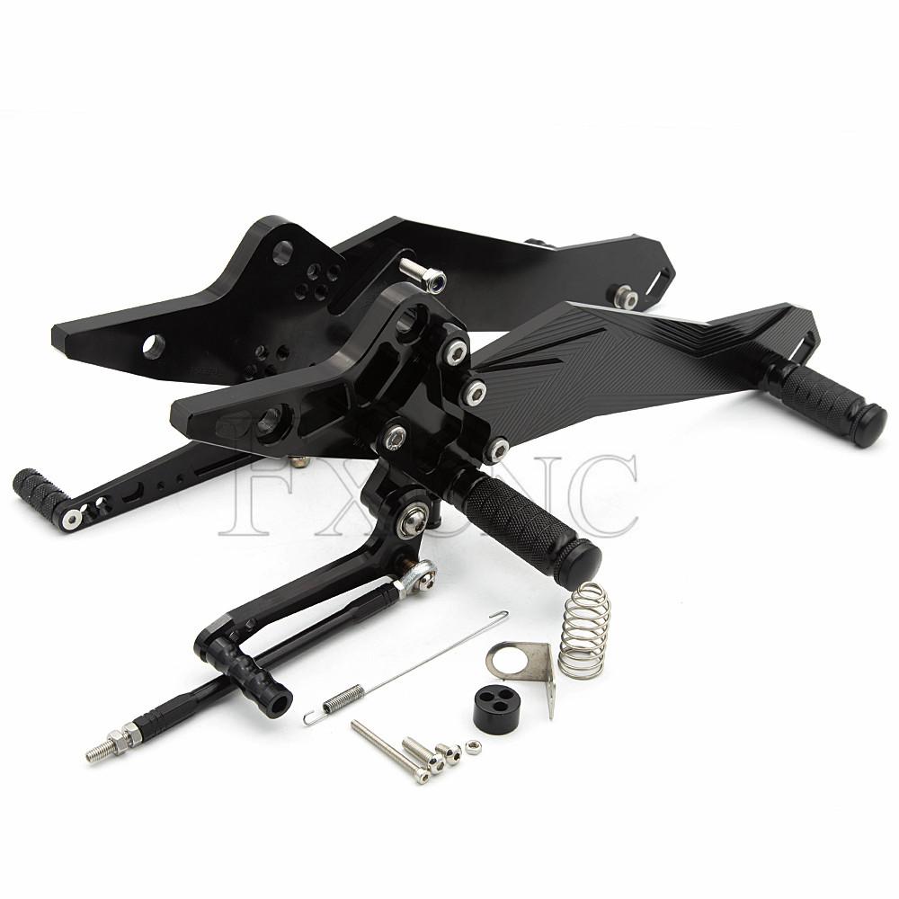 FOR Kawasaki Z800 Z 800 ZR800 ABS 2013 2014 2015 2016 CNC Motorcycle Rearset Footpeg Footrest Rear Set Foot Peg Pedal