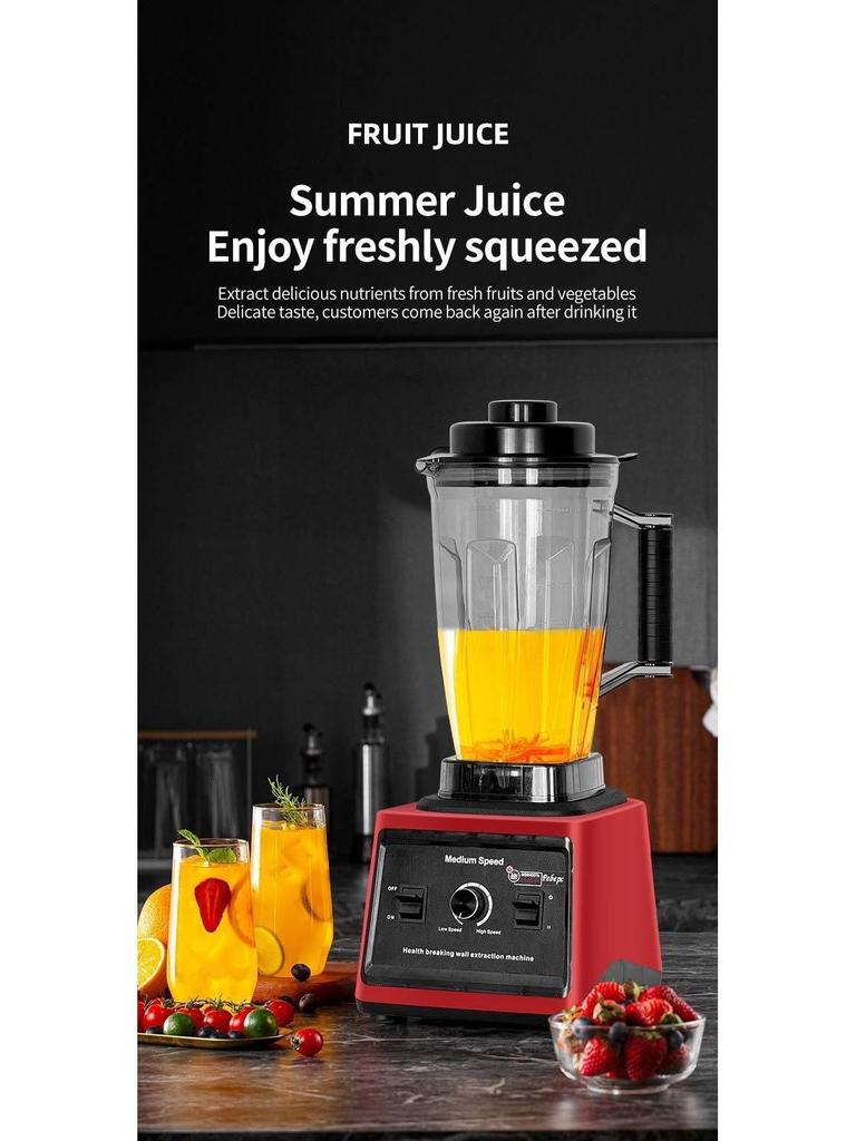 3-in-1 Multifunctional Blender: Soy Milk Maker, Grinder, Juicer, and Food Mixer for Fruits, Vegetables, and Grains