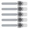 5Pcs Comb Cleaning Brush Plastic Dense     Handle Portable Hair Brush Cleaner